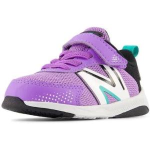 imageNew Balance Kids Dynasoft 545 V1 Hook and Loop Running ShoePurple FadeBlack