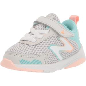 imageNew Balance Kids Dynasoft 545 V1 Hook and Loop Running ShoeSummer FogSurfPeach Glaze