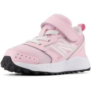 imageNew Balance Kids Fresh Foam 650 V1 Bungee Lace with Top Strap Running ShoeLight RaspberryPink Sugar