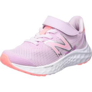 imageNew Balance Kids Fresh Foam Arishi V4 Hook ampamp Loop Running ShoesLight RaspberryGrapefruit
