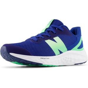 imageNew Balance Kids Fresh Foam Arishi V4 Laceup Running ShoesGalaxy BlueLime LeafNb Navy