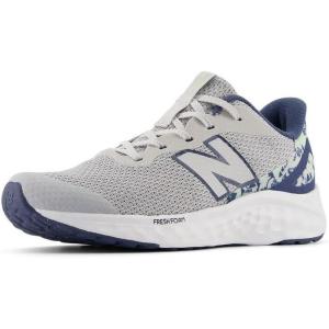 imageNew Balance Kids Fresh Foam Arishi V4 Laceup Running ShoesGrey MatterVintage IndigoMelon Water