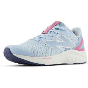 imageNew Balance Kids Fresh Foam Arishi V4 Laceup Running ShoesQuarry BlueReal PinkChrome Blue