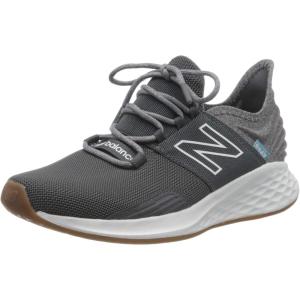 imageNew Balance Kids Fresh Foam Roav V1 Laceup Running Shoe Black 7LeadLight Aluminum