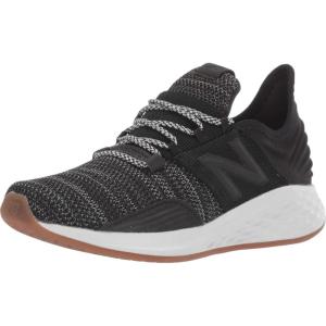 imageNew Balance Kids Fresh Foam Roav V1 Laceup Running ShoeBlackSummer Fog