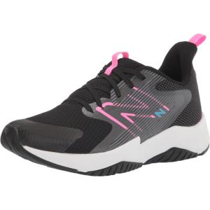 imageNew Balance Kids Rave Run V2 LaceUp Running ShoesBlackVibrant Pink