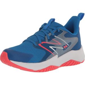 imageNew Balance Kids Rave Run V2 LaceUp Running ShoesSerene BlueBlue GrooveElectric Red