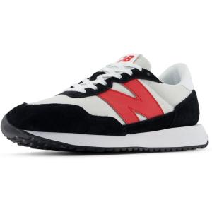 imageNew Balance Mens 237 V1 SneakerBlackRed