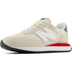 imageNew Balance Mens 237 V1 SneakerLinenWhiteElemental Blue