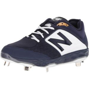 imageNew Balance Mens 3000 V4 Metal Baseball ShoeNavyWhite