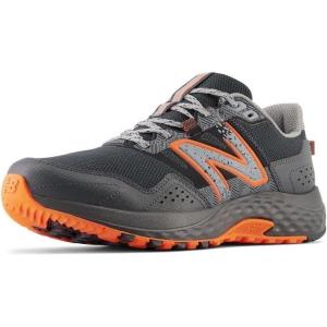 imageNew Balance Mens 410 V8 Trail Running ShoeBlackCayenneShadow Grey