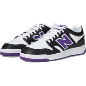 imageNew Balance Mens 480 SneakerBlackWhite