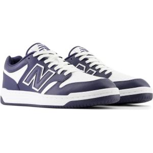 imageNew Balance Mens 480 V1 SneakerTeam WhiteNavy