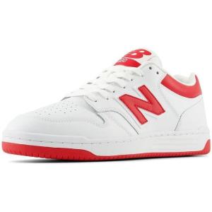 imageNew Balance Mens 480 V1 SneakerWhiteTeam Red