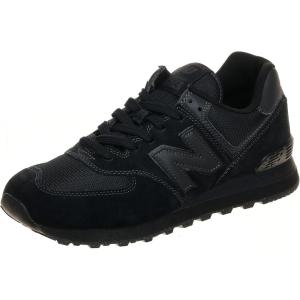 imageNew Balance Mens 574 Core SneakerBlackBlack