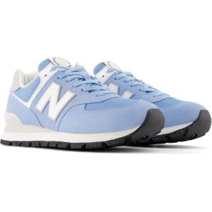 imageNew Balance Mens 574 Core SneakerBlueWhite