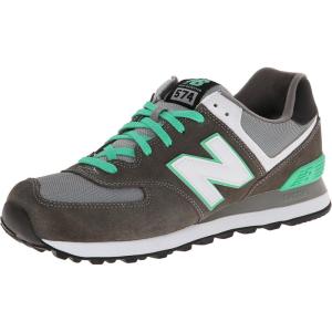 imageNew Balance Mens 574 V1 CoreCastlerockVital GreenYellow
