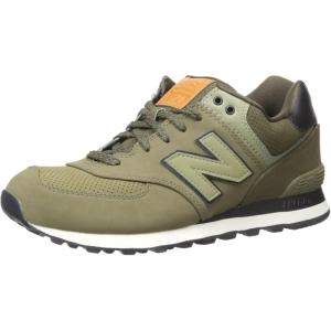 imageNew Balance Mens 574 V1 CoreTriumph GreenDark Military Green