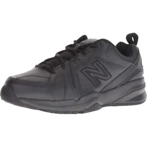 imageNew Balance Mens 608 V5 Casual Comfort Cross TrainerBlackBlack Slip Resistant
