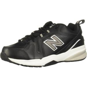 imageNew Balance Mens 608 V5 Casual Comfort Cross TrainerBlackWhite