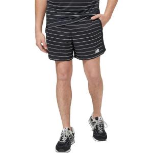 imageNew Balance Mens Accelerate 5 Inch Short 22Black Print