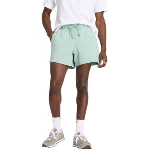 imageNew Balance Mens Athletics French Terry Short 5quot InseamSalt Marsh