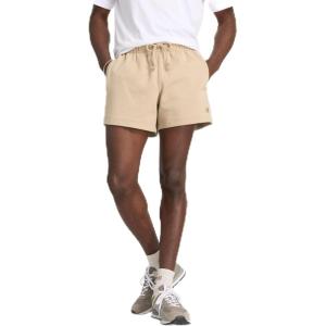 imageNew Balance Mens Athletics French Terry Short 5quot InseamStoneware