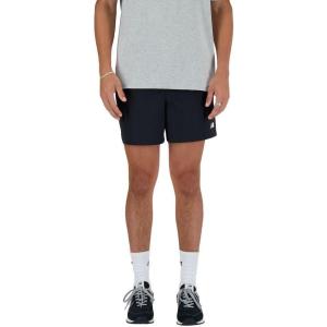 imageNew Balance Mens Athletics Stretch Woven Short 5quotBlack