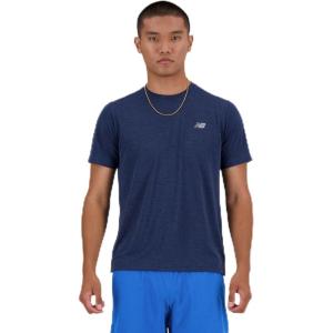 imageNew Balance Mens Athletics TShirtNb Navy Heather