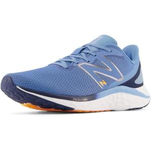 imageNew Balance Mens Fresh Foam Arishi V4 Running ShoeHeritage BlueHot Marigold