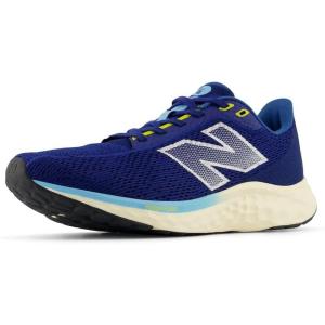 imageNew Balance Mens Fresh Foam Arishi V4 Running ShoeInkwellBlue AgateGinger Lemon