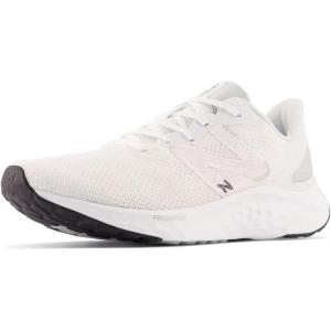 imageNew Balance Mens Fresh Foam Arishi V4 Running ShoeWhiteLight AluminumSilver Metallic