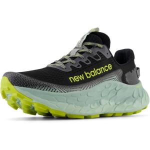 imageNew Balance Mens Fresh Foam More V3 Running ShoeBlackSalt MarshTea Tree