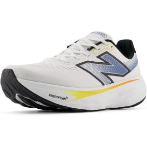 imageNew Balance Mens Fresh Foam X 1080 V14 Running ShoeWhiteBlackSea Stone