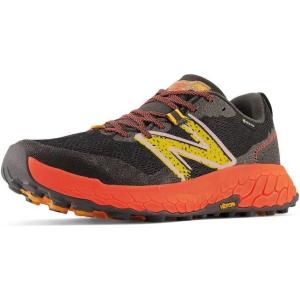 imageNew Balance Mens Fresh Foam X Hierro V7 ShoesBlacktopNeon DragonflyHot Marigold
