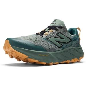 imageNew Balance Mens Fresh Foam X Hierro V9 Trail Running ShoeDark JuniperBlackDried Apricot