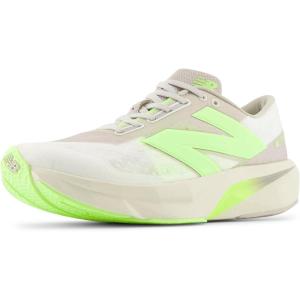 imageNew Balance Mens FuelCell Rebel V4 Running ShoeMoonrockBleached Lime Glo