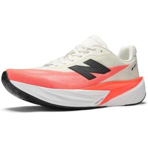 imageNew Balance Mens FuelCell Rebel V5 Running ShoesUrgent RedWhiteSea Salt