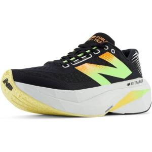 imageNew Balance Mens FuelCell Supercomp Trainer V3 Running ShoeBlackPhantomBleached Lime Glo