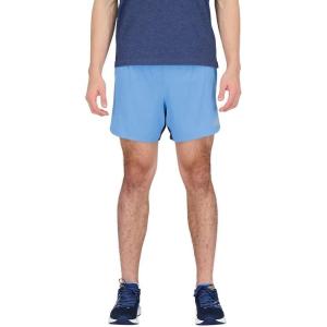 imageNew Balance Mens Impact Run 5 Inch Short Blue SmallHeritage Blue