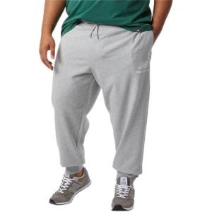 imageNew Balance Mens NB Essentials Stacked Logo SweatpantAthletic Grey
