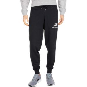 imageNew Balance Mens NB Essentials Stacked Logo SweatpantBlack