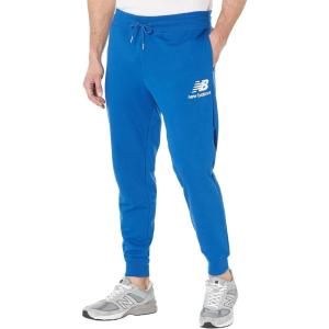 imageNew Balance Mens NB Essentials Stacked Logo SweatpantBlue Groove