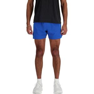 imageNew Balance Mens RC Short 5quotBlue Oasis