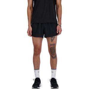 imageNew Balance Mens Rc Split Short 3quotBlack
