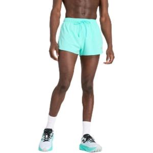 imageNew Balance Mens Rc Split Short 3quotCyber Jade