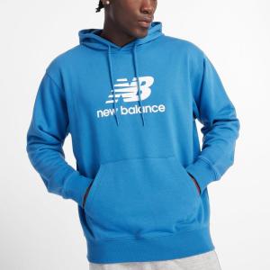 imageNew Balance Mens Sport Essentials French Terry Logo HoodieBlue Agate