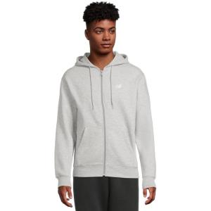 imageNew Balance Mens Sport Essentials Logo Fleece Full ZipAthletic Grey
