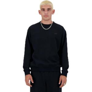 imageNew Balance Mens Standard Athletics French Terry CrewBlack