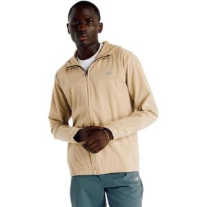 imageNew Balance Mens Woven Full Zip JacketStoneware
